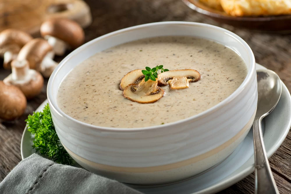 creamy mushoom soup